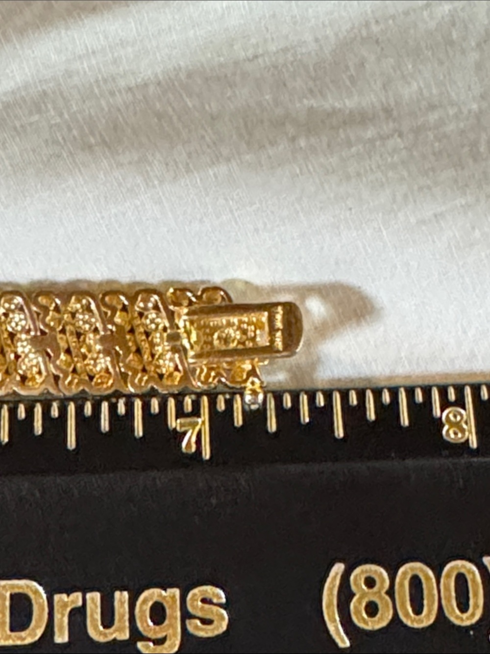 Gold and Silver Two-Tone Link Bracelet - Picture 4 of 4